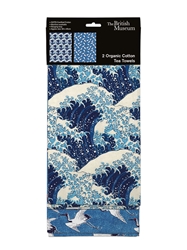 The British Museum Hokusai's Great Wave Tea Towels 