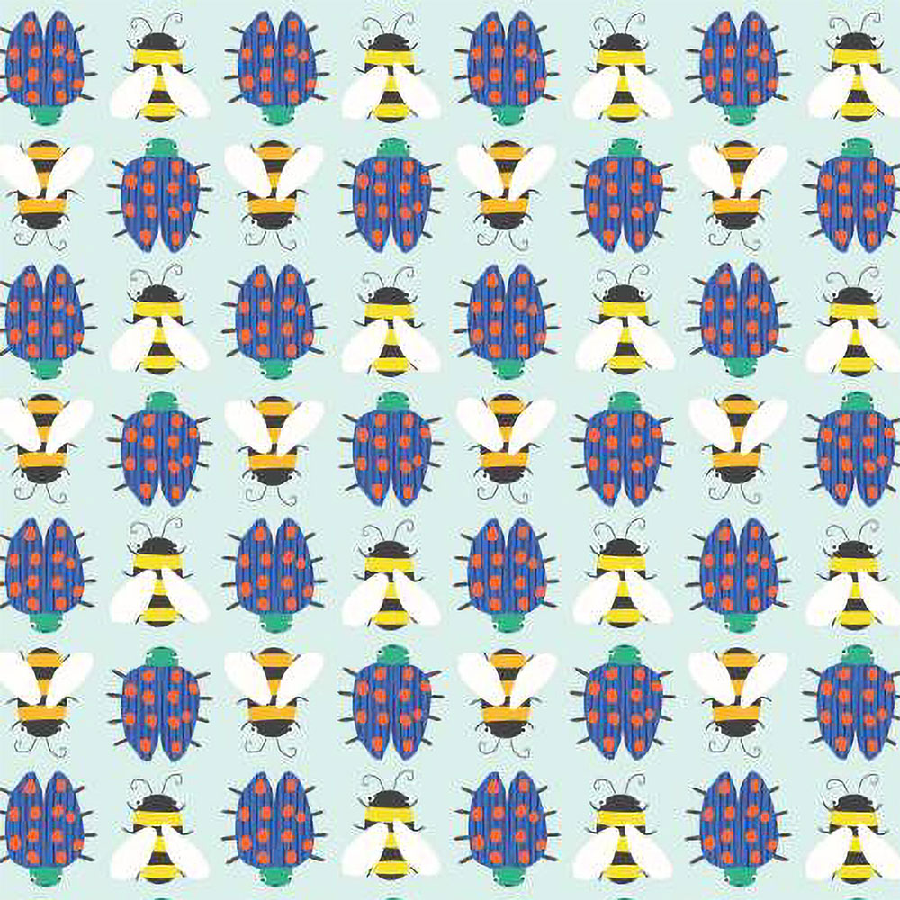 Caroline Gardner - Bee and Bug Sheet Gift Wrap #GWE543