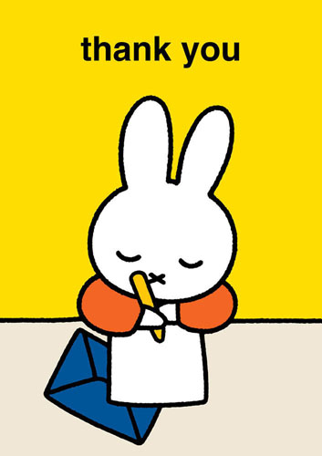 Hype - Miffy Thank You Card #miffy34