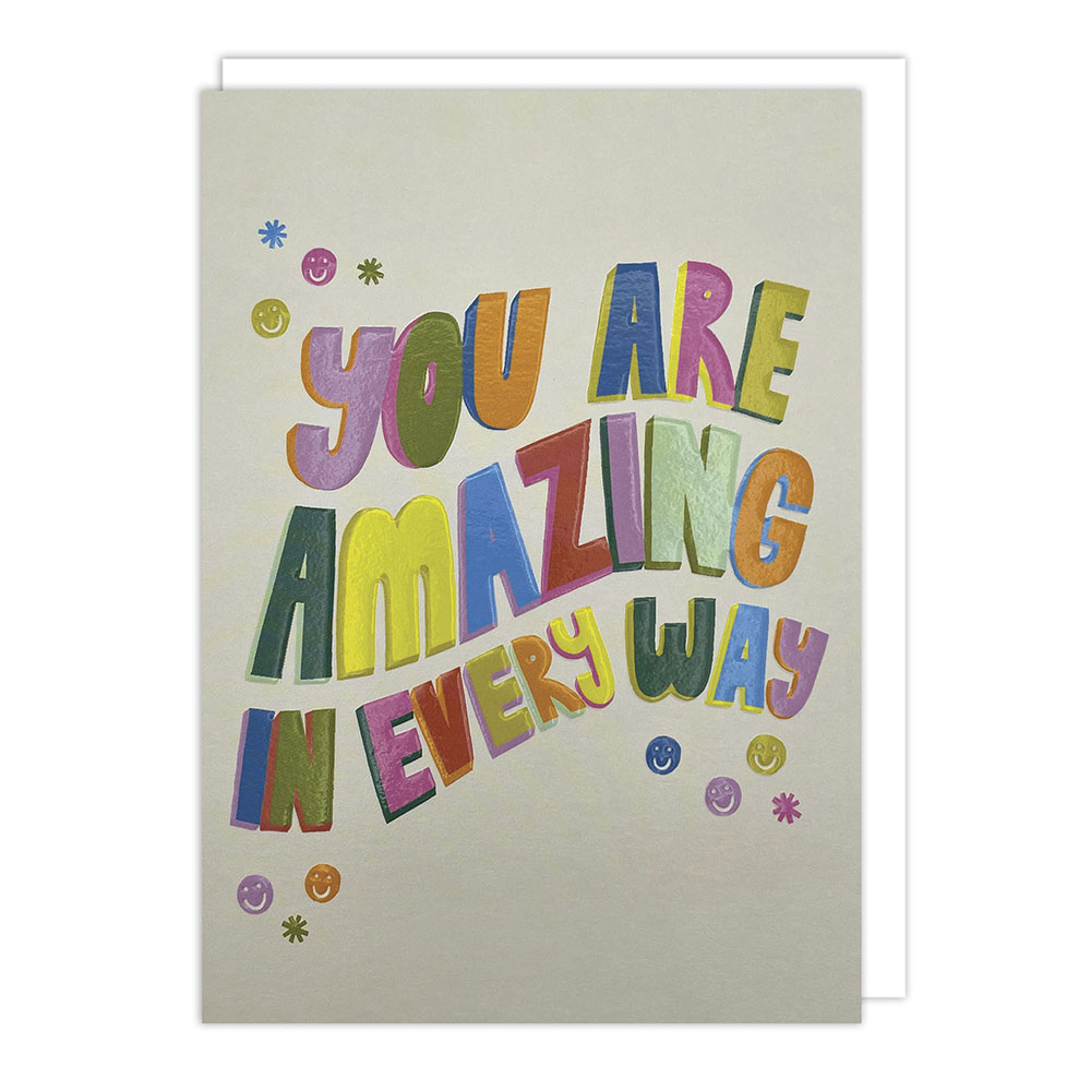 Raspberry Blossom - Amazing Every Way Friendship Card #hps08