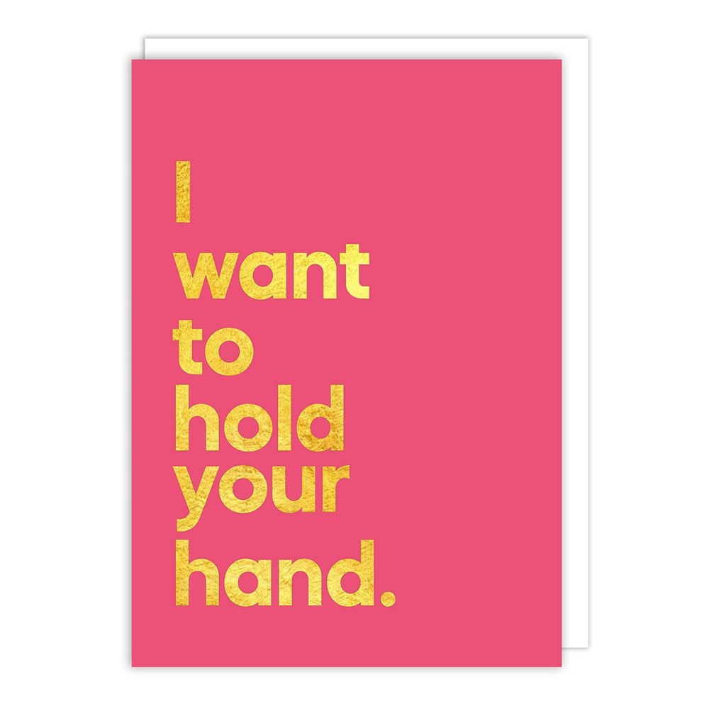 i want to hold your hand – Inglês Winner