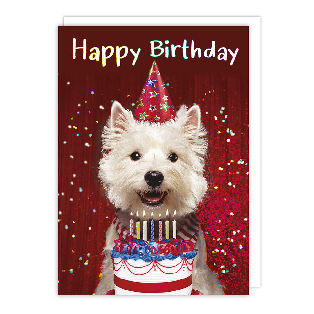 Tracks Publishing, Ltd. - Puppy Birthday Card #tnq090