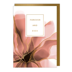 Forever and Ever Wedding Card 