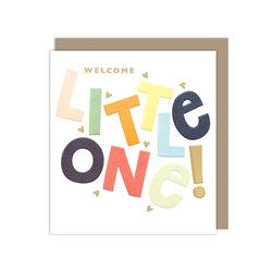 Welcome Baby Card 