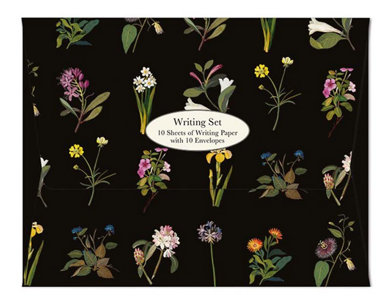 British Museum Delany Flowers Writing Set notecards and stationery