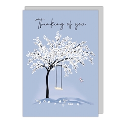 Tree Swing Sympathy Card 