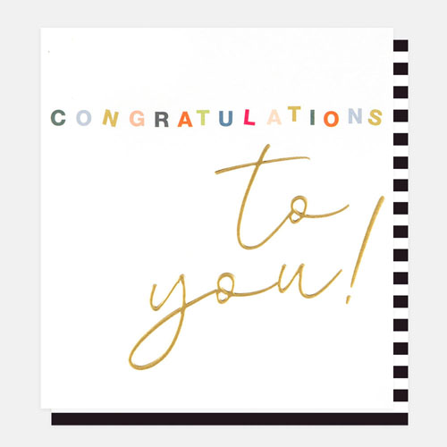 Caroline Gardner - Congrats to you Card #MTY014