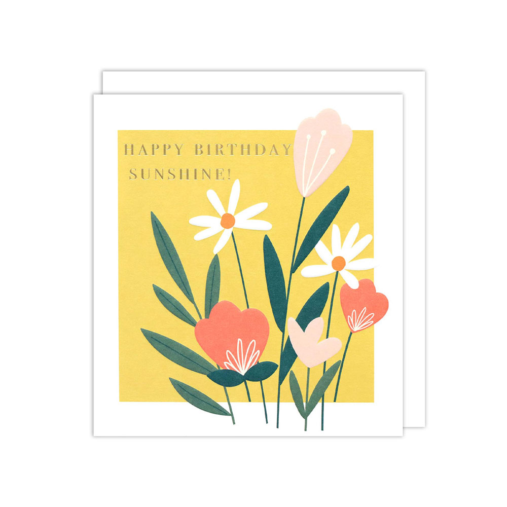 Caroline Gardner - Sunshine Birthday Card #MED007