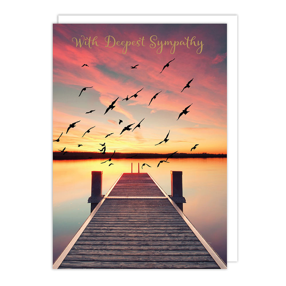 Ling Design, Ltd. - Dock Sympathy Card #LNQ0388