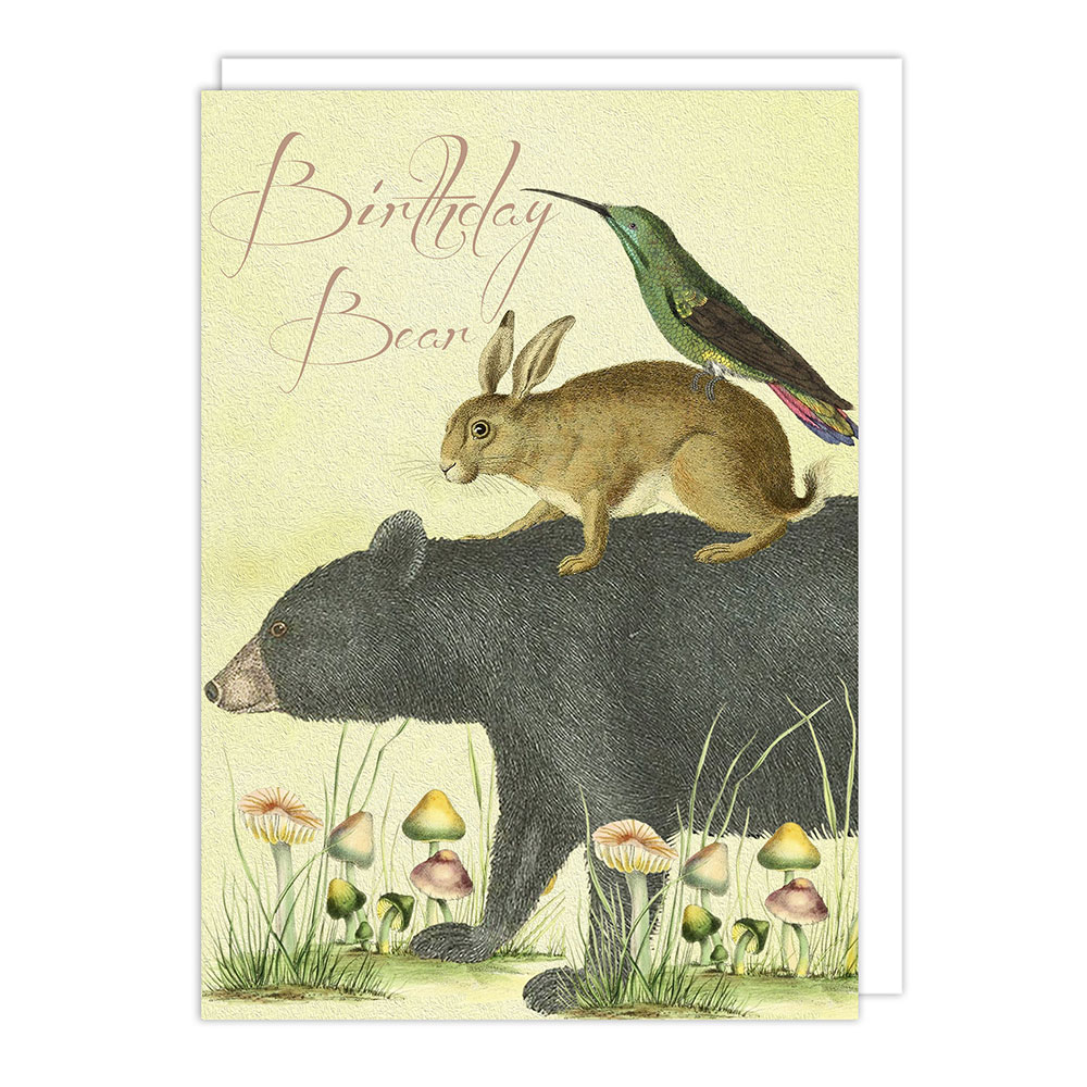 Madame Treacle - Bear Birthday Card #MTHB235