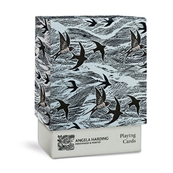 Angela Harding Swallows and Sea Playing Cards 