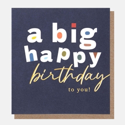 Big Happy Birthday Card 
