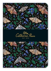 Catherine Rowe Moon Moths A5 Journal 