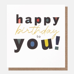 Happy Birthday to You Card 