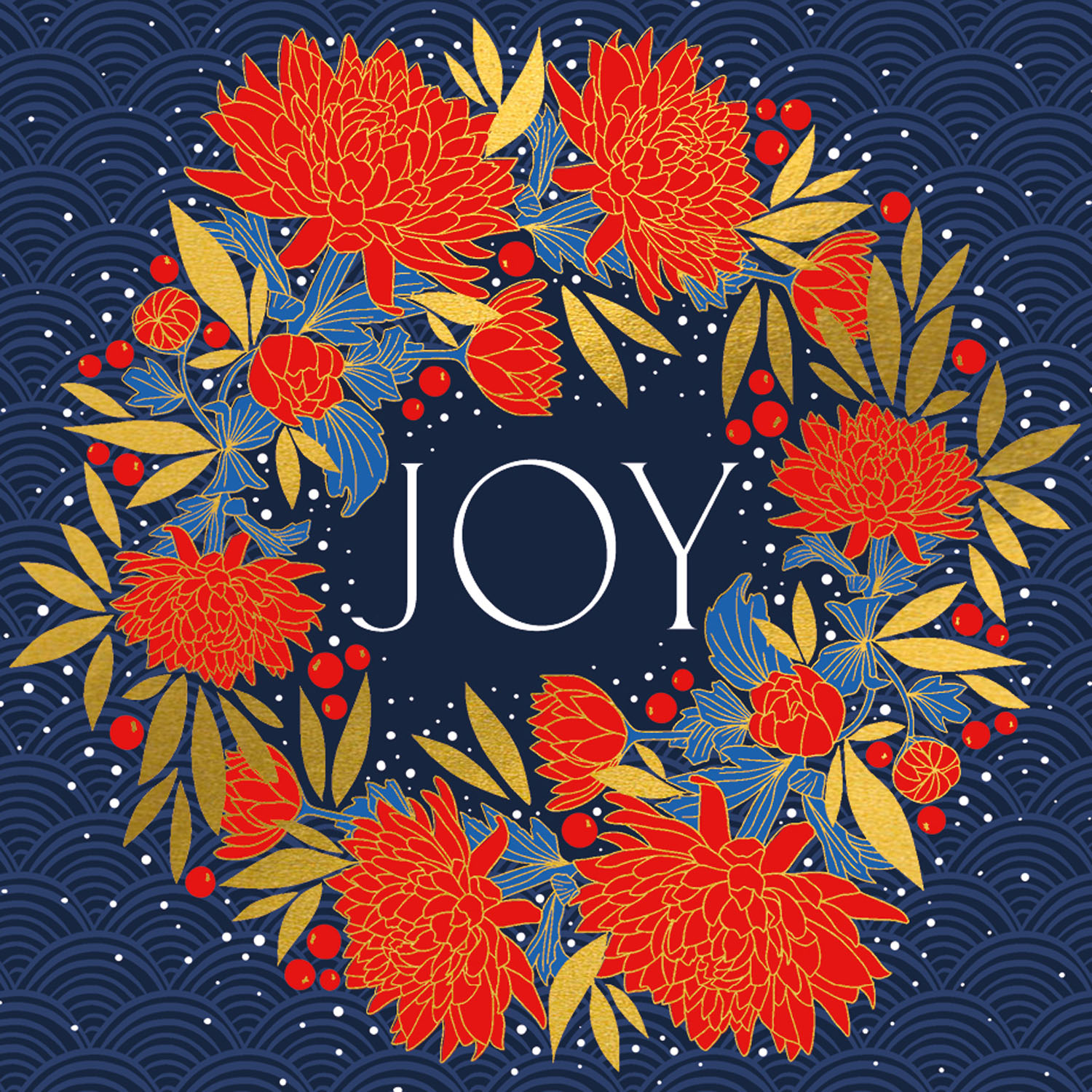 Joy Wreath Boxed Cards