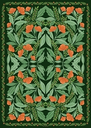 Luxury Nouveau Poppies Sheet Wrap 