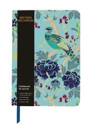 Matthew Williamson Magnolia Peacock Cloth Journal 