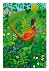 Pheasant Blank Card 