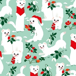 Snow Stoats Sheet Wrap