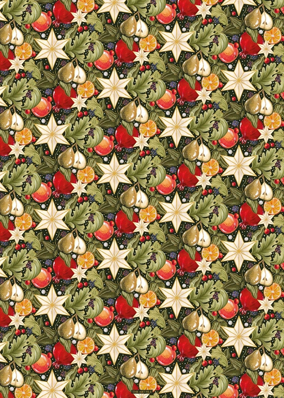 Stars and Fruit Sheet Wrap