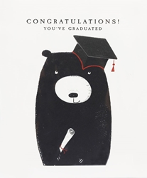 Grad Bear Graduation Card