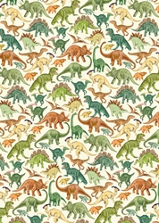 Dinosaurs Sheet Wrap