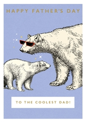 The Coolest Dad Fathers Day Card