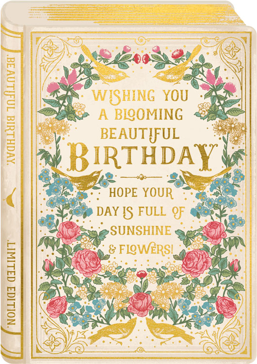 Blooming Birthday Storybook Card