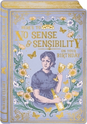 Sense and Sensibility Birthday Card