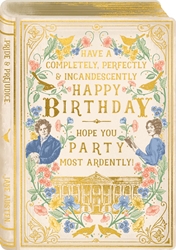 Pride and Prejudice Storybook Birthday Card