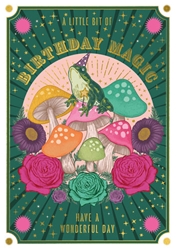 Magic Toad Birthday Card