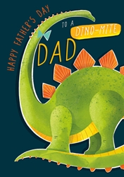 Dino-mite Dad Fathers Day Card