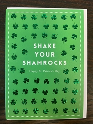 Shake Your Shamrocks St. Patricks Day Card