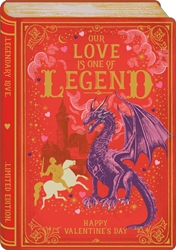 Love of Legend Storybook Valentines Day Card