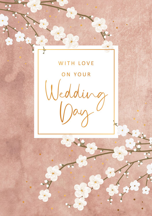 With Love Wedding Card