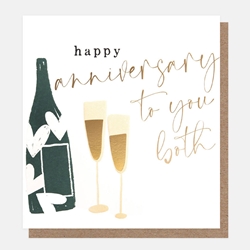 Anniversary To Both Greeting Card