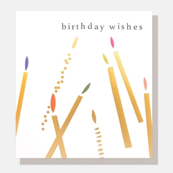 Candles Birthday Card