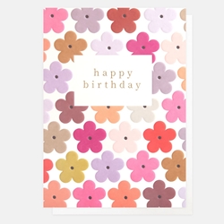 Birthday Daisies Greeting Card