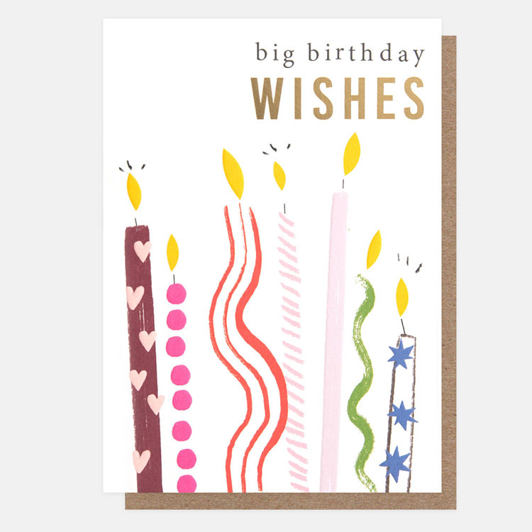 Big Wishes Birthday Card