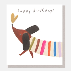 Birthday Dog Greeting Card