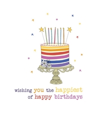 Birthday Candles Greeting Card