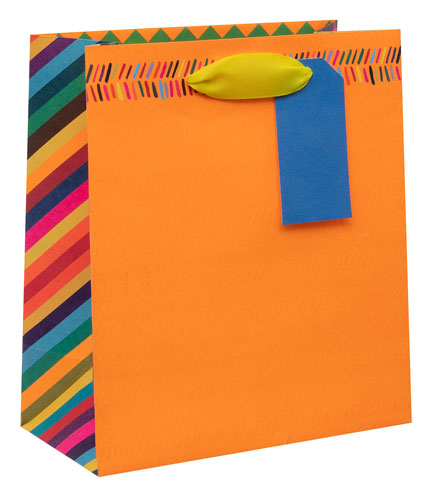 Tangerine Medium Gift Bag