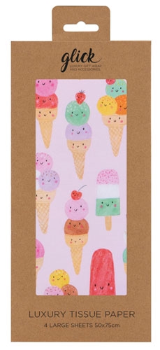 Ice Cream Tissue Paper