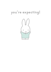 Miffy Expecting Baby Card