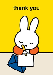 Miffy Thank You Card