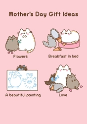 Pusheen Gift Ideas Mothers Day Card