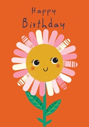 Birthday Daisy Greeting Card