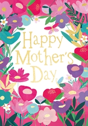 Flowers Mothers Day Card