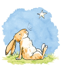 Blank Bunny Wish Greeting Card