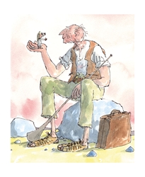 Blank Bfg Greeting Card